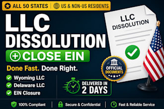do llc dissolution, dissolve US llc, llc dissolution and close ein