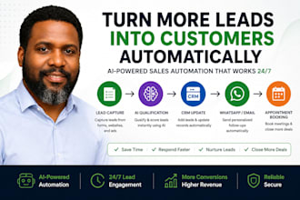 build sales automation workflows