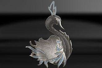 render all types of jewelry cad design bracelets and bangles for ecommerce brand