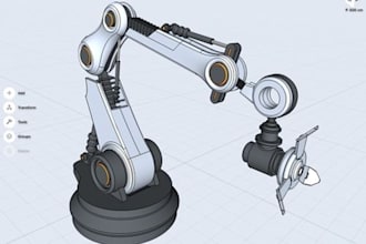 model 3d mechanical part for your work