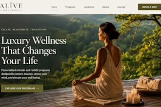 design wix acupuncture website wix clinic website wellness booking website