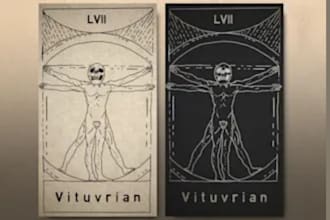 draw illustration for tarot and card game