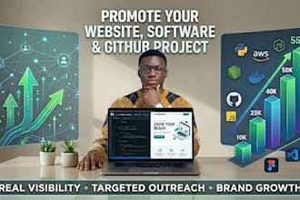 strategic gthub marketing, tech promotion, project marketing