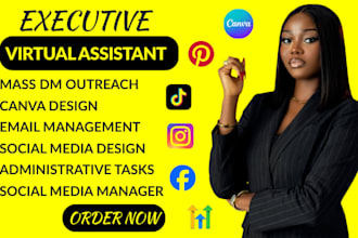 be long term personal administrative social media executive virtual assistant