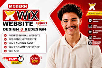 wix website redesign  wix website redesign with SEO, booking and ecommerce setup