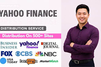 publish yahoo finance press release distribution for brands and startups