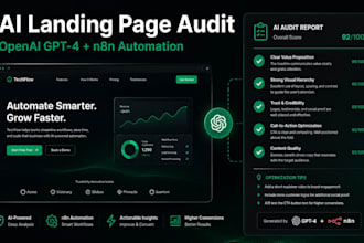 audit your landing page and boost conversions with ai
