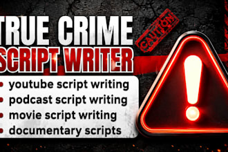 write podcast show note, true crime, podcast summary, documentary script history