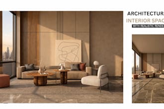 design functional interiors with photorealistic renders