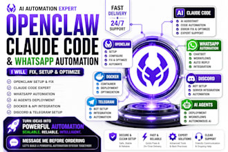 fix ai openclaw clawbot setup and install openclaw whatsapp openclaw claude code