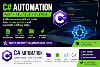 automate tasks using c sharp programming