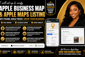 set up and verify the apple business map and apple maps listing