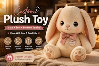 plush toy custom plush product design refrence sheet plushie toys stuffed animal