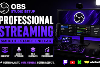 fix and optimize obs studio for youtube live streamers