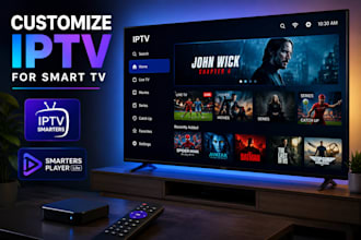 customize iptv smarters apk with logo name and admin panel smarters player lite