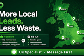run facebook lead generation ads for your local UK service business