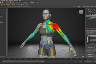 create second life avatar rig 3d character mesh body bento bones and animesh