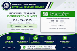 apply itin individual taxpayer number non US resident
