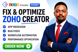redesign, optimize, fix your zoho creator application zoho one zoho desk