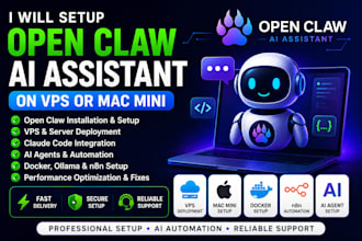 setup open claw ai assistant on vps or mac mini
