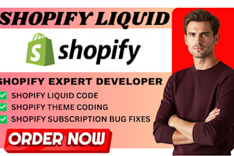 do shopify liquid code theme coding and subscription bug fixes for your store