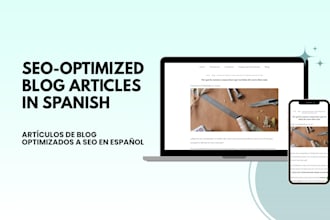 write SEO blog articles in spanish for your business