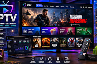 create a white label android TV, firestick app with admin panel and branding
