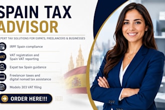 prepare your spain tax return, irpf, vat registration and modelo filings