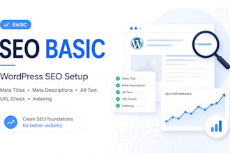 set up basic SEO for your wordpress website