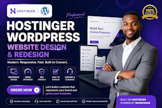 hostinger website design hostinger wordpress website redesign hostinger website