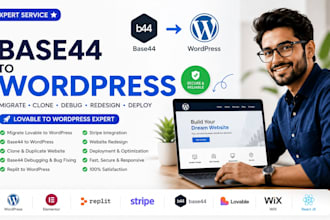 base44 expert base44 webapp bug fix base44 to wordpress replit ai replit error