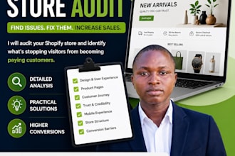 provide a professional shopify conversion audit