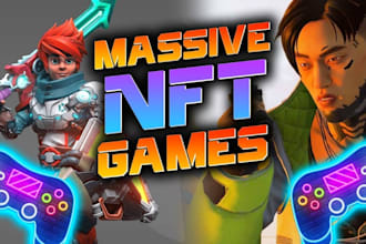 do nft game development, metaverse game, p2e game, ar VR game
