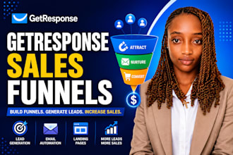 create a complete sales funnel in getresponse