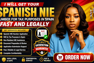 get your spanish nie number for tax purposes in spain fast and legally