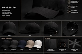 design premium apparel tech pack and product presentation sheets