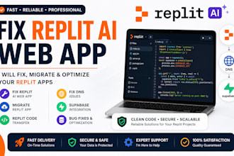 fix replit ai web app migrate replit app replit code transfer fix dns supabase