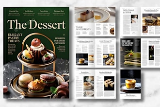 write, create, format and design cookbooks, recipe books, and meal plan ebooks