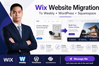 migrate wix website to weebly wordpress squarespace website