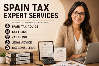 do spain tax filing, vat, modelo 210, 303 and bookkeeping, ecommerce