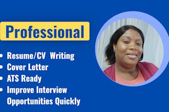 professionally review, edit, and rewrite your ats resume and cover letter