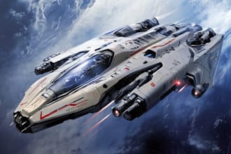 do sci fi spaceship design