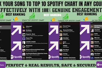 chart your spotify music to top 10 spotify chart and organic spotify growth