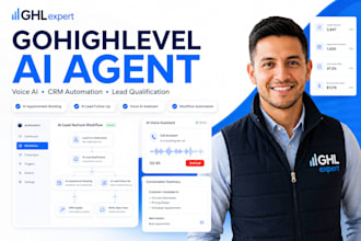 build gohighlevel ai agent ghl voice ai highlevel crm ai automation expert