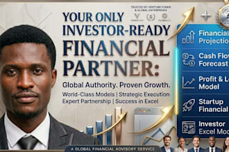 create a professional financial projection and forecast for your business