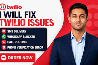 fix twilio SMS delivery whatsapp blocked call routing phone verification error