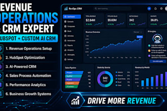 setup hubspot CRM, sales automation and ai systems