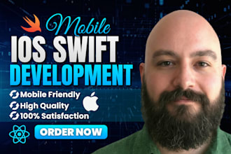do ios app development for iphone and ipad with swift ui as mobile app developer