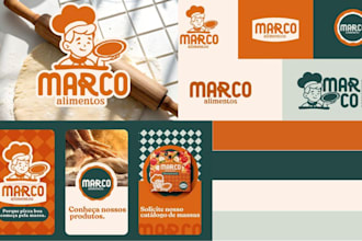 design a modern brandbook brand guidelines corporate brand identity brand book