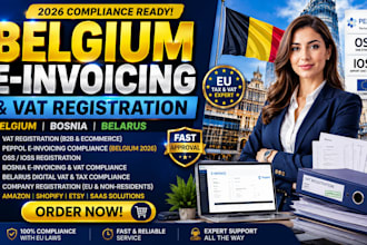 do belgium vat registration peppol oss ioss eu company registration